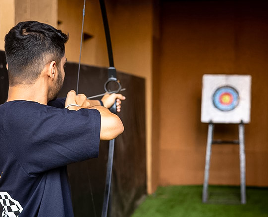 Archery game in Pune at Corinthians Pune Resort & Club