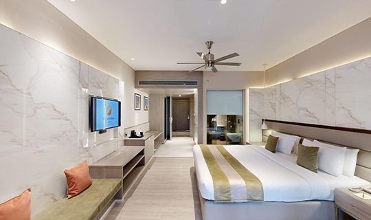 luxury rooms in Pune at Corinthians Pune Resort & Club