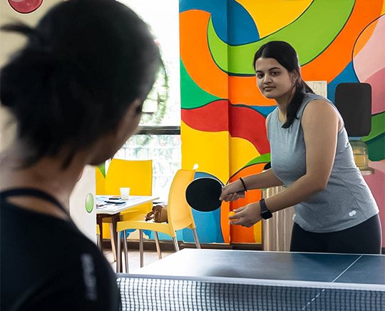 Table tennis in Pune at Corinthians Pune Resort & Club